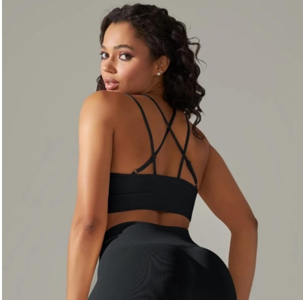 Seamless Criss-Cross Bra