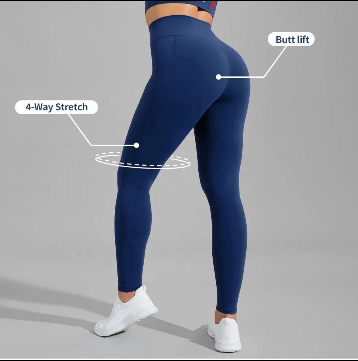 Side pockets Sports leggings